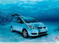 Mitsubishi Colt underwater front angle view wallpaper