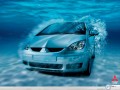 Mitsubishi wallpapers: Mitsubishi Colt underwater race wallpaper