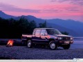 Free Wallpapers: Mitsubishi L200 and fire wallpaper