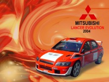 Mitsubishi Lancer evolution 2004 wallpaper