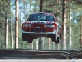 Mitsubishi wallpapers: Mitsubishi Rally Wrc in air wallpaper