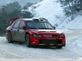 Mitsubishi Rally Wrc wallpapers: Mitsubishi Rally Wrc in slithery road  wallpaper