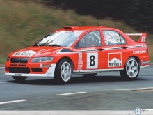 Mitsubishi Rally Wrc race car wallpaper