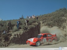 Mitsubishi Rally Wrc sports car wallpaper