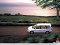 Mitsubishi Space Wagon wallpapers: Mitsubishi Space Wagon by the lake  wallpaper