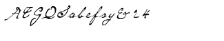 Handwriting fonts K-Y: Monet Regular