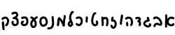 Hebrew fonts: Motek