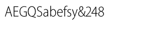 Sans Serif fonts: Myriad Pro LightSemiCn