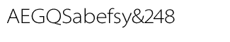 Sands Serif fonts J-Q: Myriad Pro LightSemiExt