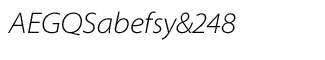 Sands Serif fonts J-Q: Myriad Pro LightSemiExt Italic