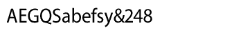 Sands Serif fonts J-Q: Myriad Pro Semi Condensed