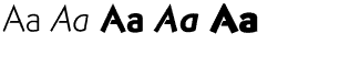 Sans Serif fonts: Naniara Volume