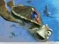 Movie wallpapers: Nemo turtle wallpaper