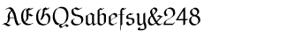 Old English fonts: Neu Altisch