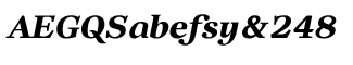 Serif fonts L-O: New Prairie Bold Italic