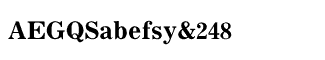 Serif fonts L-O: News Bold No. 2