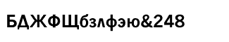 Serif fonts L-O: News Gothic Cyrillic Bold