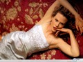 Nicole Kidman in sexy white wallpaper