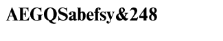 Serif fonts L-O: Nimbus Roman Cyrillic Bold
