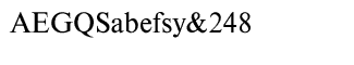 Serif fonts L-O: Nimbus Roman Cyrillic Regular