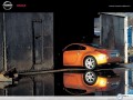 Car wallpapers: Nissan 350 Z back profile  wallpaper