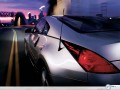 Nissan wallpapers: Nissan 350 Z tail light view wallpaper