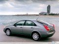 Nissan wallpapers: Nissan Primera by the sea wallpaper