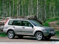 Nissan X Trail wallpapers: Nissan X Trail in forest  wallpaper