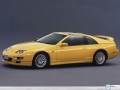 Nissan Z History wallpapers: Nissan Z History yellow side profile wallpaper