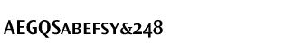 Sands Serif fonts J-Q: Ocean Sans Semi Bold SmallCaps Package