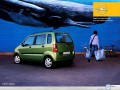 Opel Agila and whales wallpaper
