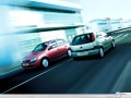 Opel wallpapers: Opel Corsa white and red  wallpaper