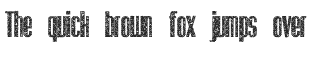 Stenciled misc fonts: Osteo Corroded