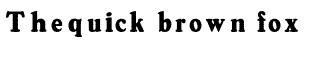 Serif fonts O-S: Oswald Grey