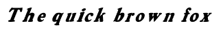 Serif fonts O-S: Oswald Grey Italic