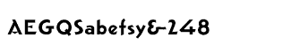 Serif fonts O-S: Pacific Clipper Demi