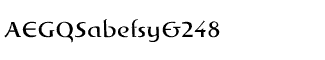 Gothic fonts G-Z: Palekin Regular