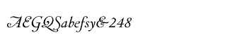 Serif fonts O-S: Pastonchi Swash Package
