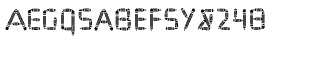 Symbol fonts E-X: Pencil Fat
