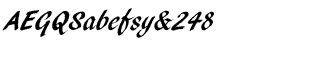 Script fonts: Pendry Script CE