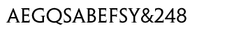 Gothic fonts G-Z: Penumbra Serif Regular