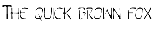 Serif misc fonts: Perdition