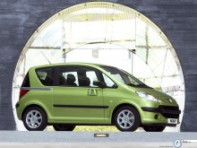 Peugeot 1007 green wallpaper