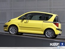 Peugeot 1007 yellow wallpaper