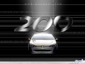 Peugeot wallpapers: Peugeot 206 CC front profile  wallpaper