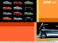 Peugeot 206 CC model wallpaper