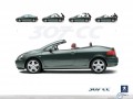 Peugeot wallpapers: Peugeot 307 CC grey cabrio  wallpaper