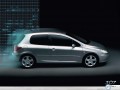 Car wallpapers: Peugeot 307 side view wallpaper