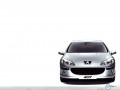 Peugeot wallpapers: Peugeot 407 front profile silver wallpaper
