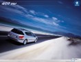 Peugeot 407 in highway  wallpaper
